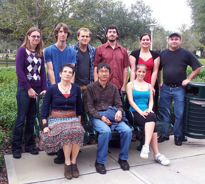 Research group in Summer of 2012